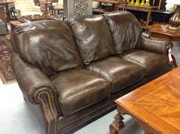 Hancock and Moore leather sofa