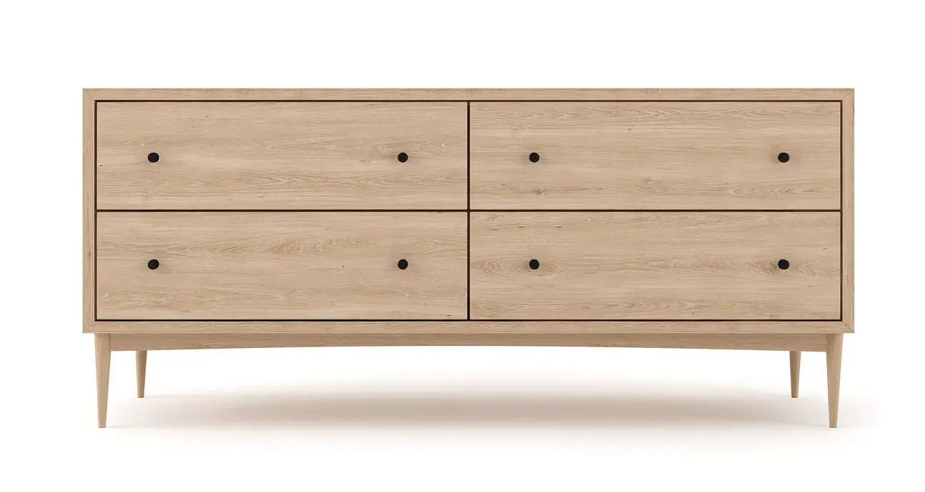 MedleyHome Atten 4-Drawer Dresser shown in the photo above.